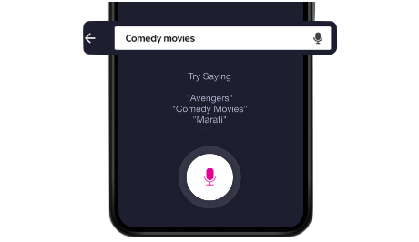 Tata Play Voice Search