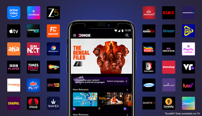 Tata Play Binge App Features OTT
