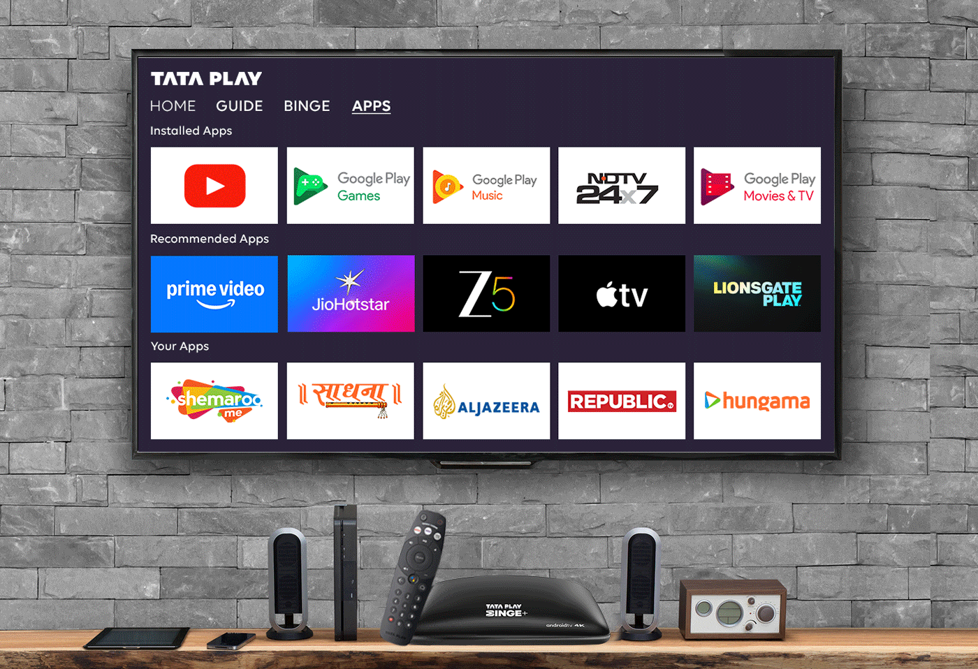 Tatat Play Binge Banner